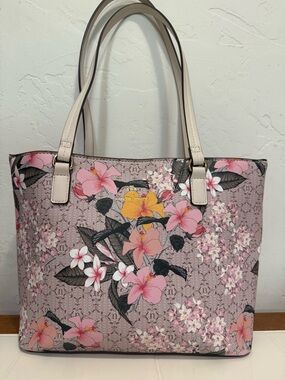 Nanette Lepore Print Tote Bag in Pink